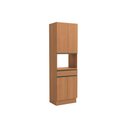 Ver imagem 1 de Paneleiro de Cozinha Modulado Maxxi G751 C/ 4 Portas 1 Gaveta e 1 Nicho P/ Forno 70cm Canela -