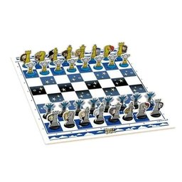 Jogo Xadrez e Damas Harry Potter em Madeira/Plastico XALINGO - 4