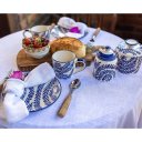 Ver imagem 2 de Açucareiro de Cerâmica Branco e Azul