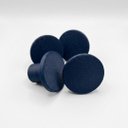 Ver imagem 1 de Cabideiro Azul Petróleo de Parede 4 Ganchos Organizador Minimalista 5cm