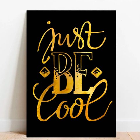 Placa Decorativa Metálica Cool Tacolado Papel de Parede 30 X 40cm