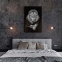 Ver imagem 5 de Quadro Decorativo Tela Leão Judá África Animais Sala Quarto