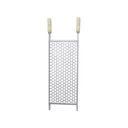 Ver imagem 1 de Grelha para Churrasqueira Moeda Inox 50x25 Perfil Galvanizado