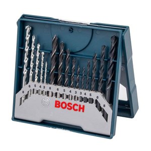 Broca Mini X Line com 15 Brocas para Perfurar
