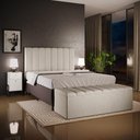 Ver imagem 6 de Calçadeira Recamier Baú para Cama de Casal Queen Dália 195x50 Cm W01 Linho Bege - Lyam