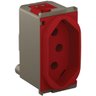 Tomada 2p+t 20a Vermelha Nereya 663058 - 1