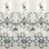 Cortina Voil Bordado com Forro 100% Blackout 5,20 M X 2,50 M Vitti Ambientes Cinza - 1