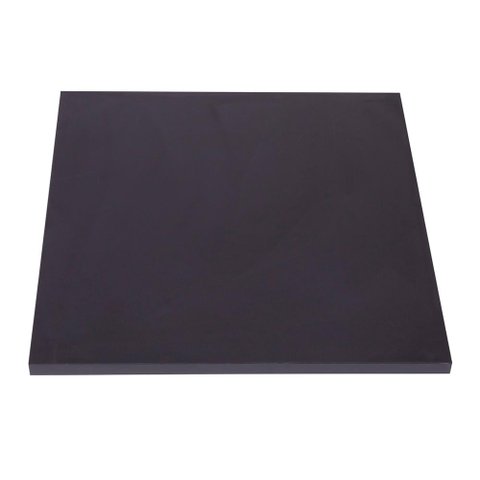 Tampo Quadrado 70 Cm (largura) P25 Pandin Mdp 2,50 Cm (altura) Cor Preto