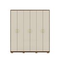 Ver imagem 2 de Guarda Roupas Noronha 6 Portas 100% Mdf - Vila Rica:imbuia Fendi