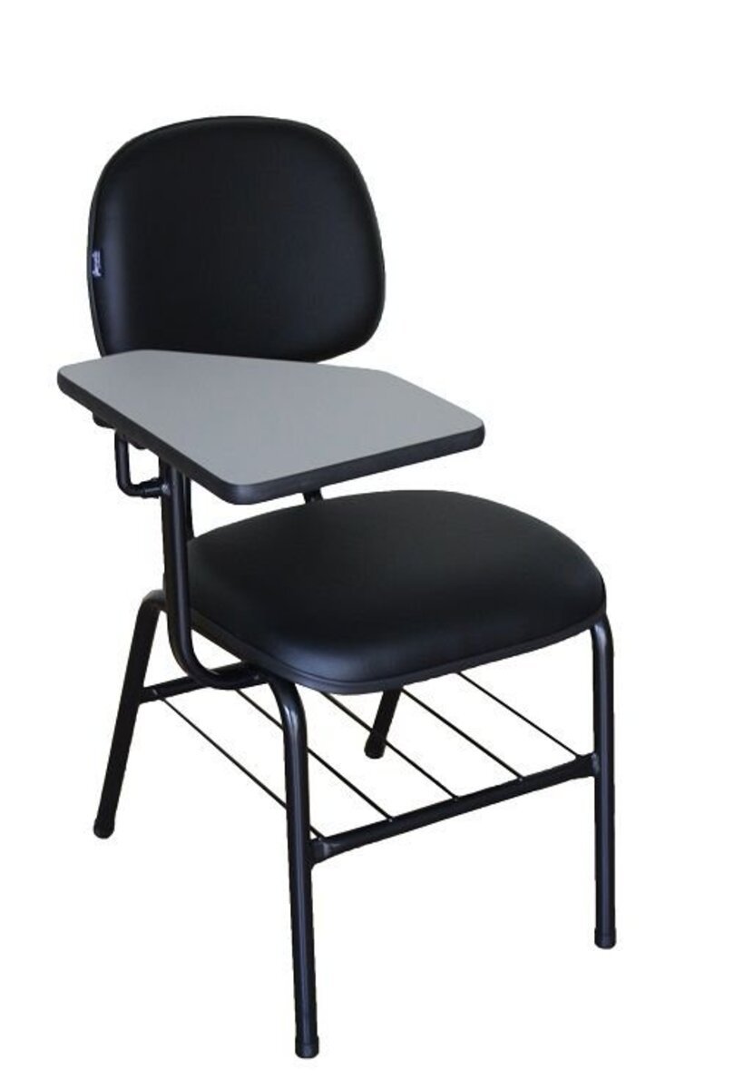 Cadeira Universitária para Escolas Linha Economy Preto - 1