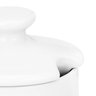 Kit 2 açucareiro de porcelana 250 ml porta açúcar com tampa - 3