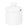 Kit 2 açucareiro de porcelana 250 ml porta açúcar com tampa - 2