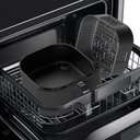 Ver imagem 3 de Fritadeira Air Fryer Midea Widemax Preto e Inox 5,5l 110v Fwm55p1