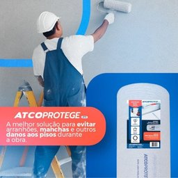 Salva Piso Atco Protege Pro 1x25m Reutilizavel Protetor Piso - 4