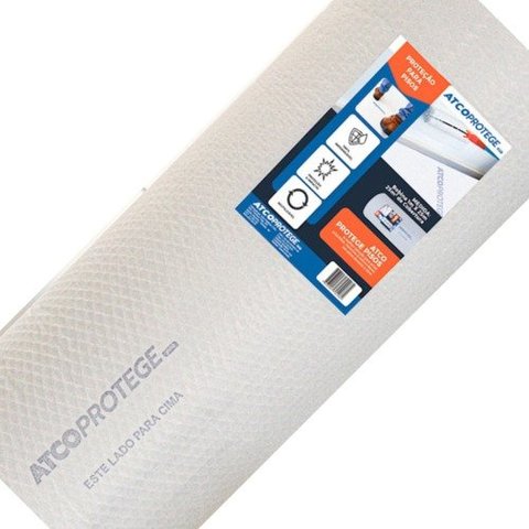 Salva Piso Atco Protege Pro 1x25m Reutilizavel Protetor Piso