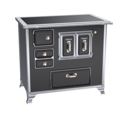 FOGAO A LENHA N 2 GAB SEC XVIII PREMIUM PRETO SD - 4