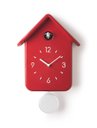 Ver imagem 1 de Relógio Qq Cuco Vermelho c/ Pêndulo Branco Home -- Guzzini