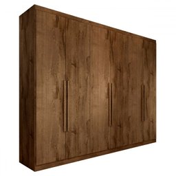 Guarda-roupa Casal Madalena 6 Portas 4 Gavetas 100% Mdf - Panorama Móveis - 2