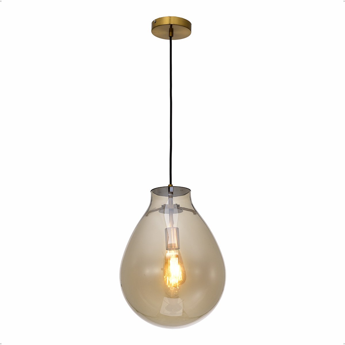 Luminária Âmbar 30x40cm Moderno Led Bocal E27 Bivolt - 3