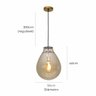 Luminária Âmbar 30x40cm Moderno Led Bocal E27 Bivolt - 2