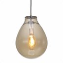Ver imagem 1 de Luminária Âmbar 30x40cm Moderno Led Bocal E27 Bivolt
