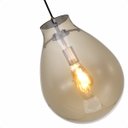 Ver imagem 4 de Luminária Âmbar 30x40cm Moderno Led Bocal E27 Bivolt