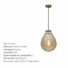 Luminária Âmbar 30x40cm Moderno Led Bocal E27 Bivolt - 10