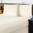 Ver imagem 1 de Jogo de Cama Lençol Queen Conforto Percal 300 Fios 3 Peças - Palha