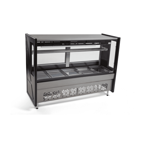 Balcão de Açougue 1,75M Polar Preto Standard Platinum PECS 127v