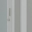 Ver imagem 2 de Porta Sanfonada de PVC 210cm x 60cm Plastporta Bcf Cinza