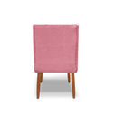 Ver imagem 5 de Kit 3 Cadeiras Decorativas Luxo Trida – Suede Premium para Sala de Jantar