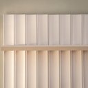 Ver imagem 6 de Painel para TV até 75 Polegadas MDF 179cmx150cm Sintra Linea Brasil Marrom Jequitibá/Off White Fosco