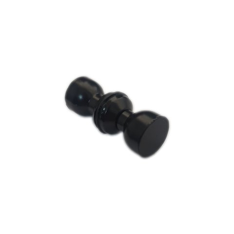 Puxador para box de banheiro vidro temperado blindex - Preto