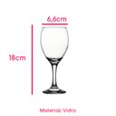 Ver imagem 6 de Kit 3 Taças de Vidro Eden 340ml Class Home
