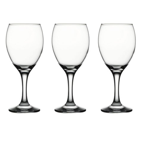 Kit 3 Taças de Vidro Eden 340ml Class Home