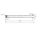 Ver imagem 3 de Haste Suporte para Chuveiro Elétrico sem Passa-fio Cor Branco Tam 30cm Durín