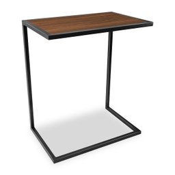Mesa de Apoio Lateral para Sofá Belfast Preto e Villandry - 1