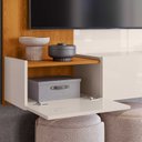 Ver imagem 6 de Painel com Rack e Prateleira 153,5cm Astro Madetec