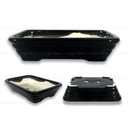 Ver imagem 1 de VASO BONSAI CERAMICO 27,5X19X6,5CM RETANGULAR:PRETO