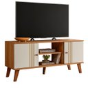 Ver imagem 1 de Rack 115 cm 2 Portas para TV Ate 50 Polegadas Molly Ptl:Nature Off White