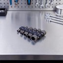 Ver imagem 6 de Jogo de Soquetes Canhão Ev-746010 Kit 10 Bits 4 a 13mm Evald