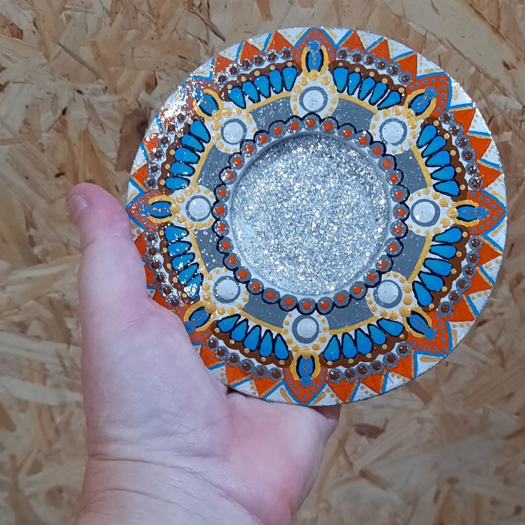 Suporte para velas rechaud ou velas pequenas/Ideal para presentear/Sustentável/Inovador/Velas vegana - 5