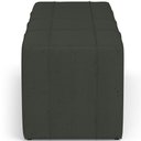 Ver imagem 7 de Puff Decorativo Living Sala de Estar 195 cm Roma W01 Linho Verde Musgo - Lyam Lyam Decor
