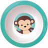 Tigela para Bebê Animal Fun Buba Macaquinho 16,5cm Bowl Infantil Fundo Redondo - 1