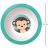 Tigela para Bebê Animal Fun Buba Macaquinho 16,5cm Bowl Infantil Fundo Redondo - 4