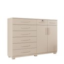 Ver imagem 1 de Cômoda New Triunfo 8 Gavetas 2 Portas 2 Prateleiras com Sapateira - Benetil