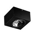 Ver imagem 1 de Luminária de Sobrepor 17x17x10cm Facho Orientável 1xar111 Preto - Revoluz