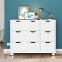 Ver imagem 2 de Nicho Organizador c/ 9 Gavetas com Rodízio Roterdã Q01 - ADJ Decor NICHO ORGANIZADOR NICHO DECORATIV