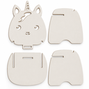 Ver imagem 2 de Cadeira Infantil Unicórnio MDF Laminado 15mm