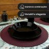 6 Jogo Americano Redondo Mesa Posta Sousplat Luxo Pvc Mvm - 2